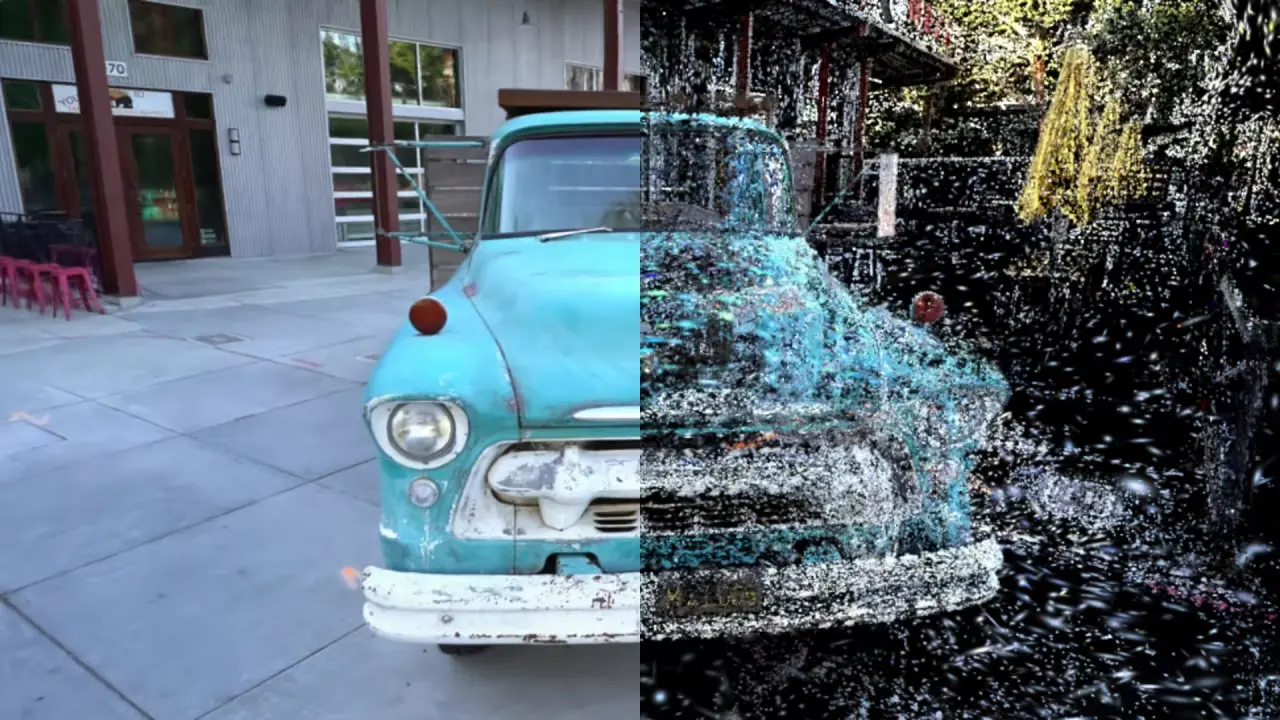 Preview of Immersive Reconstruction with Gaussian Splatting
